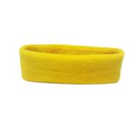 Running Headband Unisex Sport Sweatband Headband For Men Women Yoga Hairband Gym Stretch Head Bands Elastic Fitness Basketball Band(Yellow)