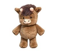 Running Highland Cow Plush, Stress Relief Running Stuffed Animal, Shaking Interactive Moving Legs Desktop Fidget Sensory Toy, Soft & Cuddly Farm Scottish Cow Doll, Creative Presents for Kids & Adults