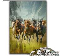 Running Horses JigsawPuzzle 2000 Pieces for Adults, Family Activity Fun at Home Activities, Birthday Present,Travel Gifts (70x100cm)