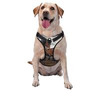 Running Horses,Pet Harness,Adjustable Reflective Dog Harness,Pet Leash Vest,XL