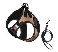 Running Horses Print Soft Mesh Dog Harness and Leash Set Pet Puppy Cat Comfort Padded Vest No Pull Harnesses