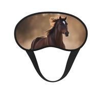 Running Horses Sleep Mask 100% Light Blocking Eye Mask for Sleeping, Sleep Mask for Unisex for Travel/Nap
