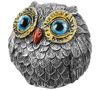 RUNNING HOT Handcrafted Cute Resin Owl Figurine Poker Guard, Weights for Poker, 3D Poker Guard Collection, Poker Gifts for Men, Poker Card Protector, Poker Accessories, (Blue)