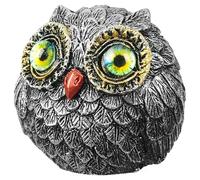 RUNNING HOT Handcrafted Cute Resin Owl Figurine Poker Guard, Weights for Poker, 3D Poker Guard Collection, Poker Gifts for Men, Poker Card Protector, Poker Accessories, (Yellow)