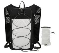 Running Hydration Backpack - Reflective Lightweight Hydration Vest | Adjustable Breathable Sports Bag with 1.5L Consumer Bubble for Outdoor Camping Fishing