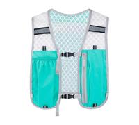 Running Hydration Pack - Stable Water Carrier, Compact Phone Holder, Racing Day Vest | Sweaty Back Panel Fabric, High Capacity Bottle Compartments for Camping Travel, Trail Bikes