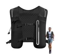 Running Hydration Vest - 4L Running Backpack | 36x30x3cm/ Reflective Water Bladder Bag | Adjustable Chest Straps Phone Holder For Women Outdoor Trail Race Jogging Camping Hiking Cycling