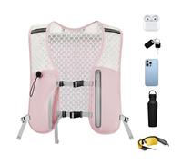 Running Hydration Vest | Adjustable Backpack With Water Blister,Lightweight Hydration Bladder Chest Bag Equipment With Phone Pocket For Men Hiking Cycling Race