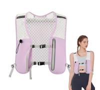 Running Hydration Vest | Breathable Hydration Harness With Sports Pocket And Phone Pocket,Lightweight Chest Gasket Anti Slip Bladder For Women Men Outdoor Activities
