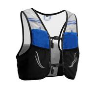Running Hydration Vest Lightweight Backpack Running Vest Nylon Hydration Pack Bag Cycling Marathon Portable Ultralight Hiking For hydration during exercise(Blue-ML)