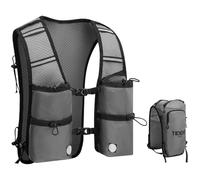 Running Hydration Vest , Lightweight Reflective Running Backpack, Multi Pocket Running Vest for Men & Women, Hiking, Cycling, Marathon & Trail Running (Vest)