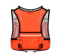 Running Hydration Vest Outdoor Trail Running Backpack Ultralight Women Men Running Race Hydration Vest Marathon Bicycle Bag For hydration during exercise(Orange)