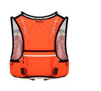 Running Hydration Vest Outdoor Trail Running Backpack Ultralight Women Men Running Race Hydration Vest Marathon Bicycle Bag For hydration during exercise(Orange 2.5L WaterBag)