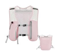 Running Hydration Vest, Water Backpack Gear, 56.98 x 9801 Inch Lightweight with Phone Pocket, Non-Slip Chest Pack for Women, Long-Distance Running, Hiking, Cycling, Camping