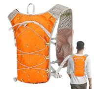 Running Hydration Vest, Water Pack, 14.96x8.27x1.57 Inches Waterproof Chest Carrier, Adjustable Bladder, Lightweight Design, Ideal for Cycling Jogging Camping Hiking Outdoor Adventures