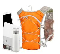 Running Hydration Vest, Water Pack Hydration Chest, Waterproof Slim Bladder Gear, 14.96x8.27x1.57 Inches Lightweight for Women's Marathons, Hiking, Cycling, and Camping Adventures