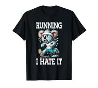 Running I Hate It Koala Slow Runner Workout Animal Athlete T-Shirt