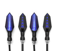 Running Indicators Motorcycle Flowing Blinker Indicator Lamp Signal Light For BMW R1200S R1200ST R1150RT F650CS R1100S R1150R S1000RR Lighting(BLUE,X-1)