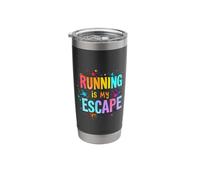 Running is My Escape Running Expression Stainless Steel Insulated Tumbler
