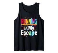 Running is My Escape Running Motivation Tank Top