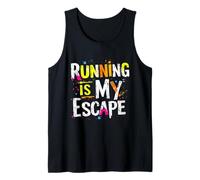 Running is My Escape Running Motivation Tank Top