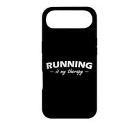 Running Is My Therapy Motivational Runner Fitness Design Case for iPhone Air