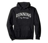 running is my therapy Pullover Hoodie