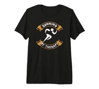 Running is My Therapy Runner Premium T-Shirt