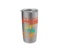 Running It´s A Hill Get Over It Marathon Runner Stainless Steel Insulated Tumbler