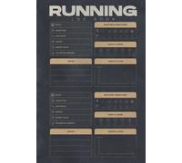 Running Journal: Hardcover & Hardback Running Log Book - A Runners Journal & Running Tracker Notebook - Daily Training Notebook Log - For Men & Women