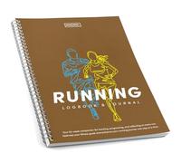 Running Journal & log book, Daily Fitness Journal for wellness and reflection. Track Progress, Reflect, and Stay Motivated. Undated, 52-Weeks. (Kraft Brown)