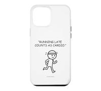 Running Late Counts As Cardio Funny Runner Case for iPhone 12 Pro Max