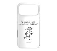 Running Late Counts As Cardio Funny Runner Case for iPhone 17 Pro Max