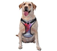 Running Leopard Dog Harness For Small, Medium, And Large Dogs - Reflective Straps, Adjustable Fit With Quick-Release Buckles