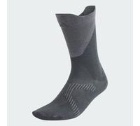 adidas Light Crew Running Socks Grey Cushioned Support Sports Training Run Mens