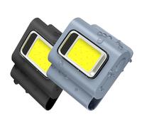 Running Lights 2 Pack Clip on Safety-Light for Runners Rechargeable LED Light for Camping, Hiking, Running, Jogging, Outdoor Adventure