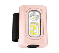 Running Lights - Chest Light | Rechargeable Walking Lamp, Strong Magnetic Clip Type C, Portable Clip-on Running Lights for Runners, Night Walking, Running, Cycling