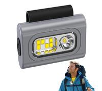 Running Lights for Runners, Chest Light for Night Running, Portable Running Lights with Clip, TYPE-C Rechargeable Strong Magnetic Clip on Running Light, Reflective Running Gear