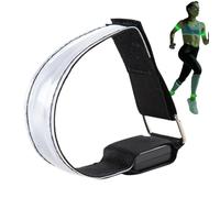 Running Lights - LED Wristband Light | Reflective Safety Armband For Night Walks | Rechargeable Waterproof Jogging Bracelet With 7 Colors Men, Women, & Kids Outdoor Walking, Cycling
