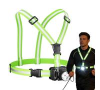 Running Lights - Running Chest Light | Rear Safety Taillight - Runnings Light, 90° Adjustable LED, Shoulder Strap, USB Charging, Suitable For Runnings, Hiking, Cycling, Night Fishing, Dog Walking