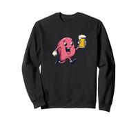 Running Liver with Beer Look Sweatshirt