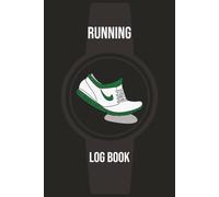 Running Log Book: 100 Undated Monthly Pages to Track Your Training, Progress & Goals | 6"x 9" Compact Running Log with Distance, Time, HR, Shoes & Notes