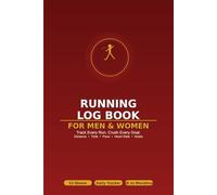 Running Log Book for Men and Women: Daily Training Tracker for Distance, Time, Pace, Heart Rate & Notes | 52 Weeks of Running Journal for Men and Women | Marathon & 5K Training Log