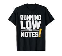 Running Low Sticky Notes Emergency Identity Humor Note T-Shirt