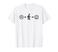 Running Makes Happy Funny Marathon Runner Walking Lover Value Graphic T-Shirt