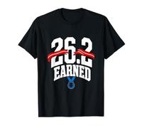 Running Marathon 26.2 Earned Finish Line Finisher T-Shirt