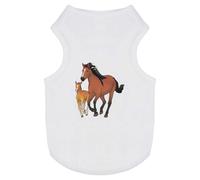 'Running Mare & Foal' Pet Dog/Cat T-Shirt (PT00106956)