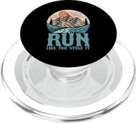 Running Motivation Run like you stole it PopSockets PopGrip for MagSafe