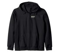 Running Motivation Run Past Limits Marathon Race inspiration Zip Hoodie