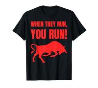 Running Of The Bulls T-Shirt